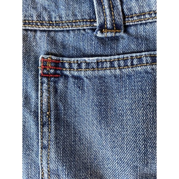BDG Shorts Urban Outfitters Demin Jean Size 27 Stretch Blue Jeans Roll Up Cuffs - Picture 5 of 12